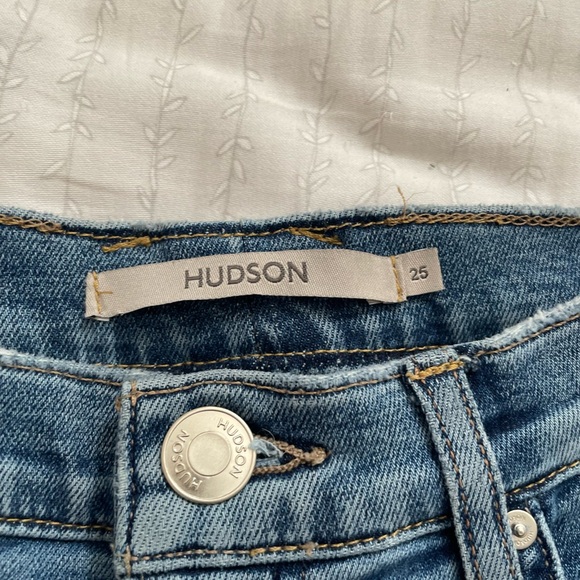 Hudson Jeans Jodie Loose Fit Wide Leg Jean Size 25 - Picture 8 of 9